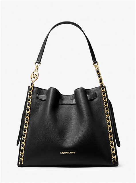 michael kors bag chain handle|Michael Kors mina large bag.